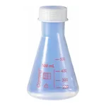 Merck Corning narrow mouth Erlenmeyer flask, reusable