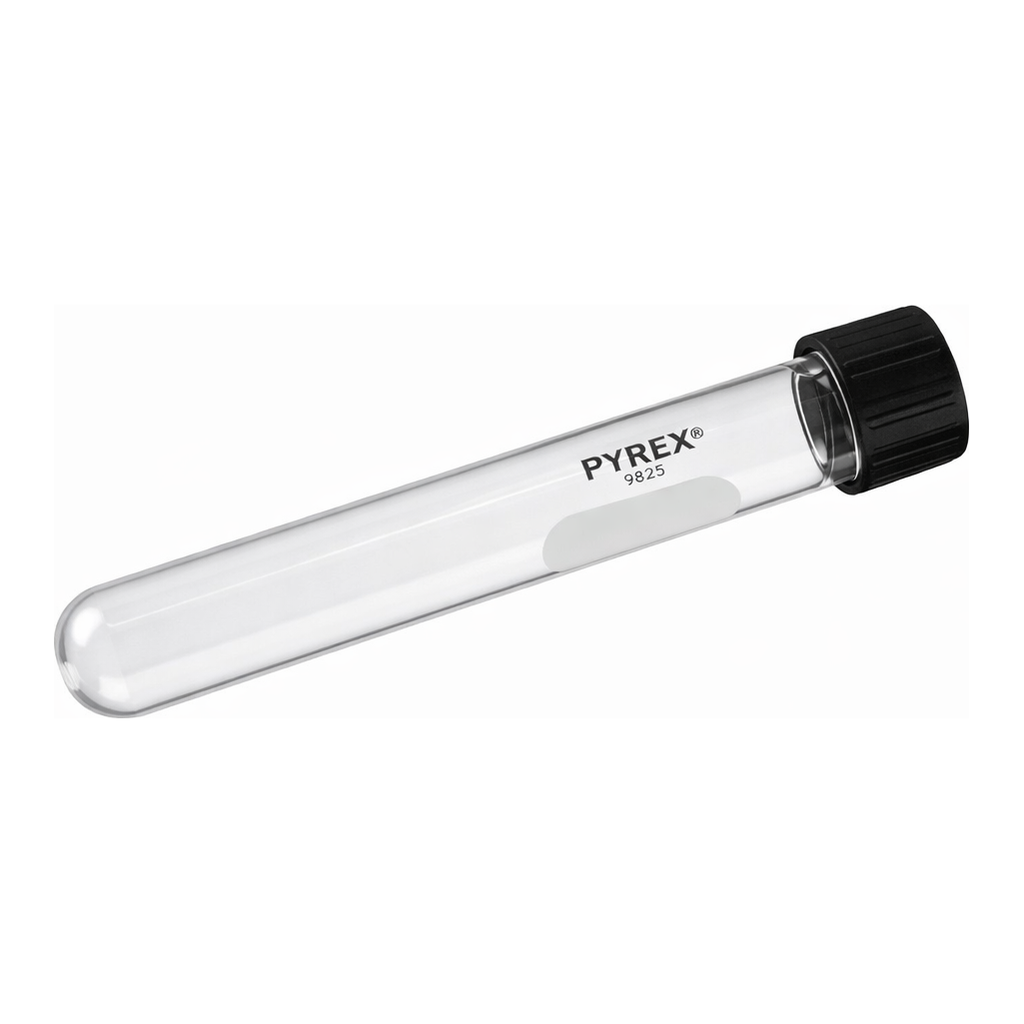 Merck Pyrex culture tubes with screw-cap
