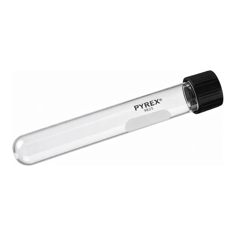 Merck Pyrex culture tubes with screw-cap