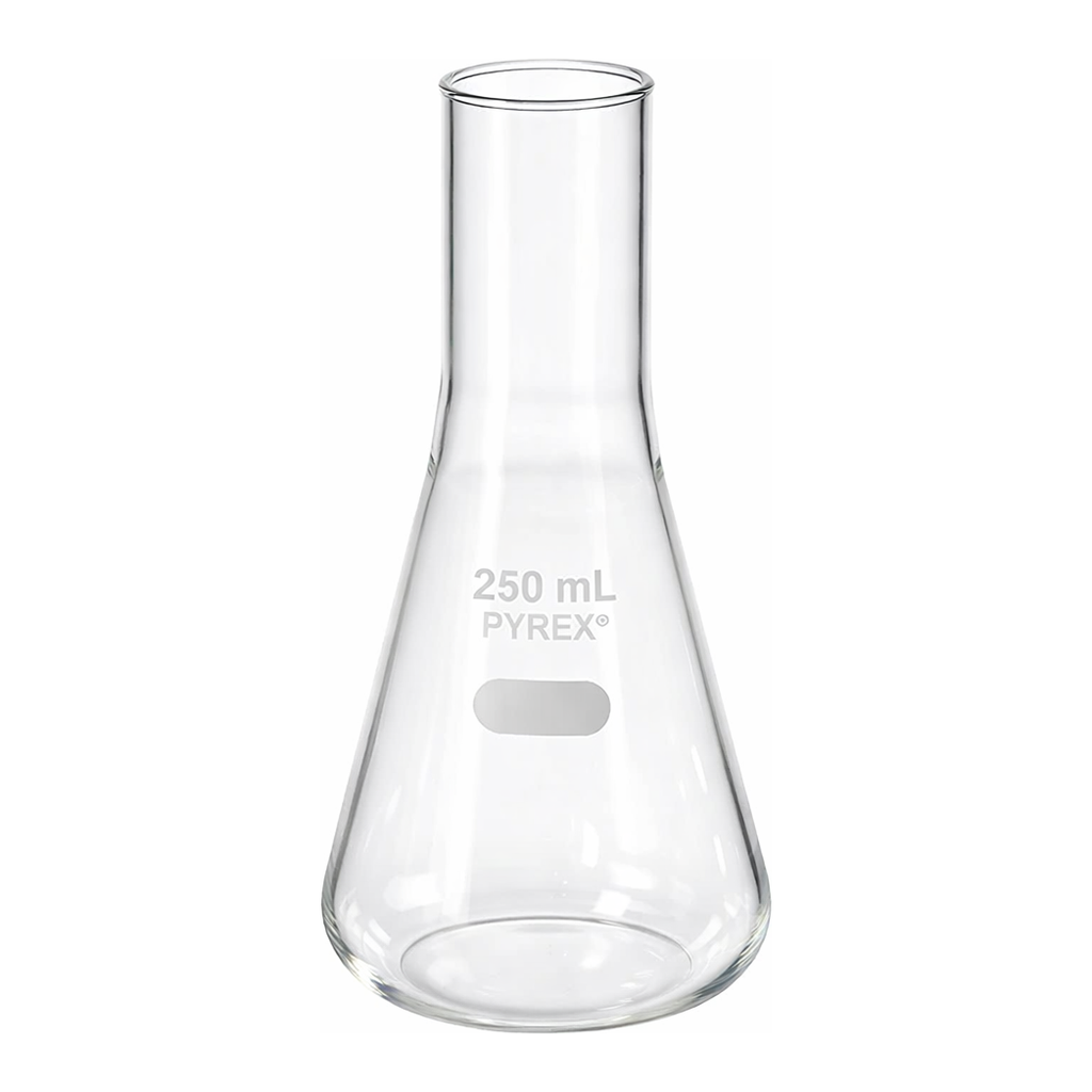 Merck Pyrex baffled shaker flasks