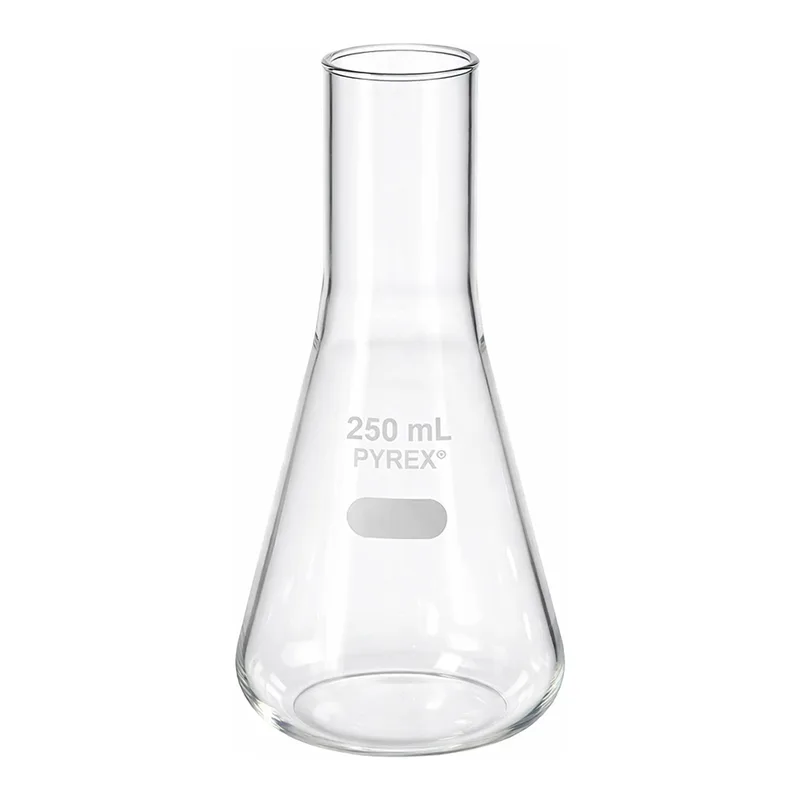 Merck Pyrex baffled shaker flasks