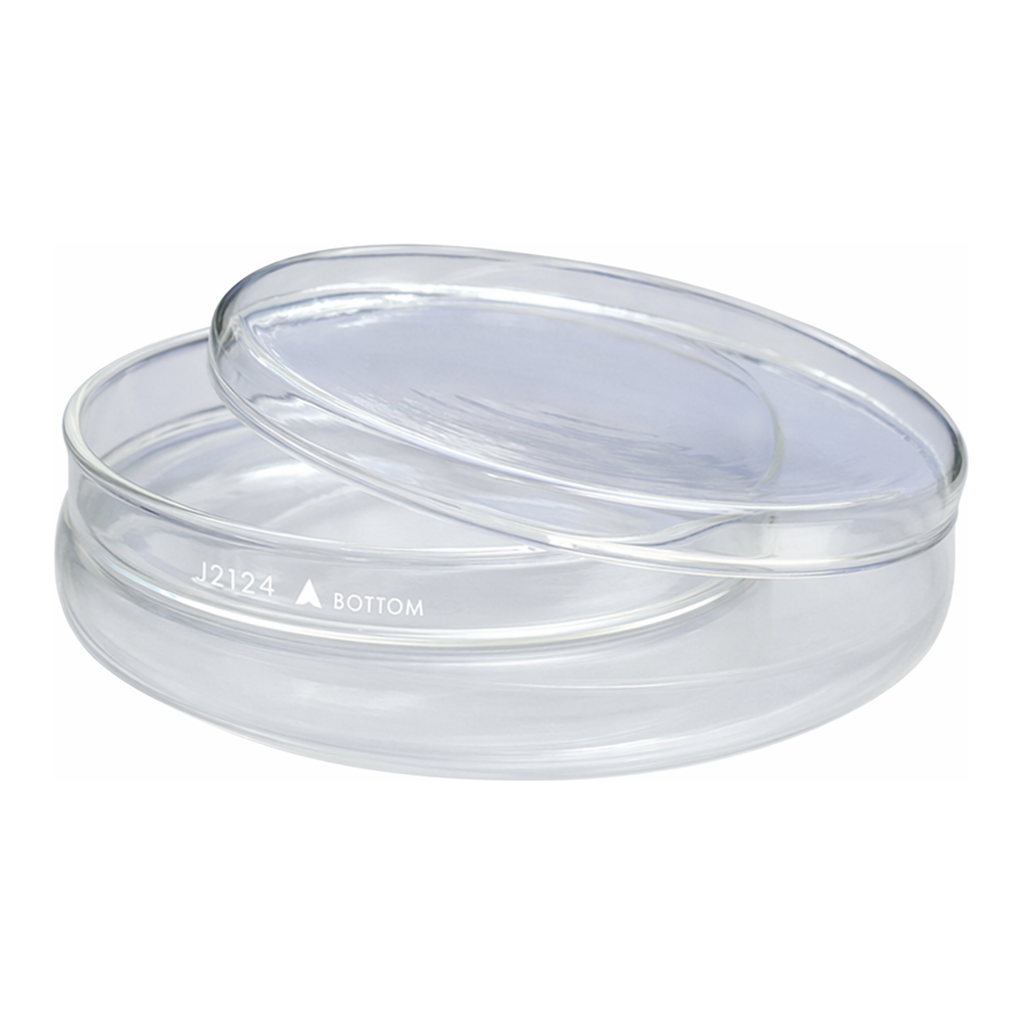 Merck Pyrex petri dishes