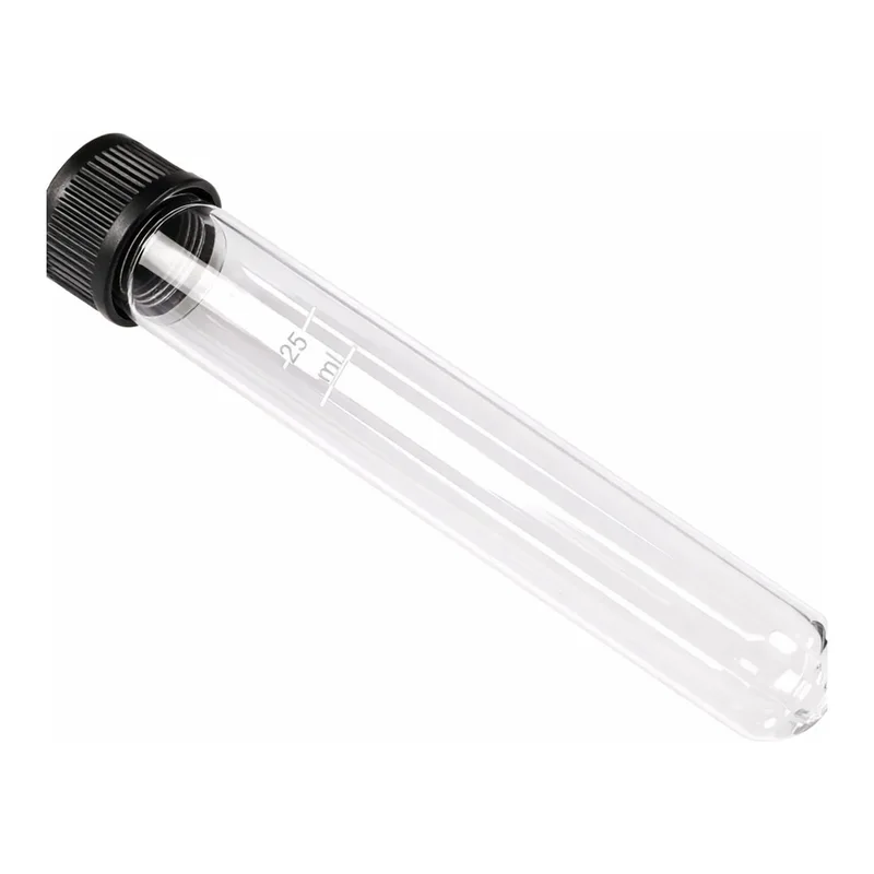 Merck Aldrich Essentials culture tube with screw cap and rubber liner