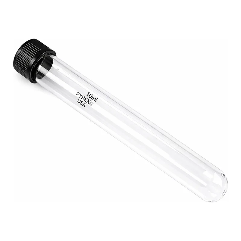 Merck Aldrich Essentials culture tube with screw cap and rubber liner