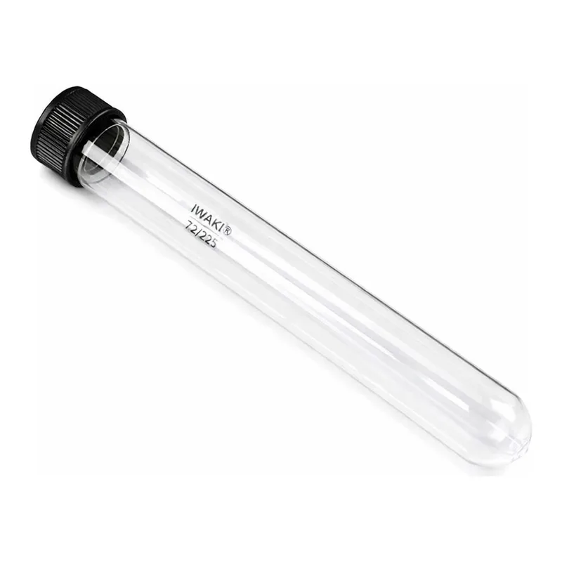 Merck Aldrich Essentials culture tube with screw cap and rubber liner