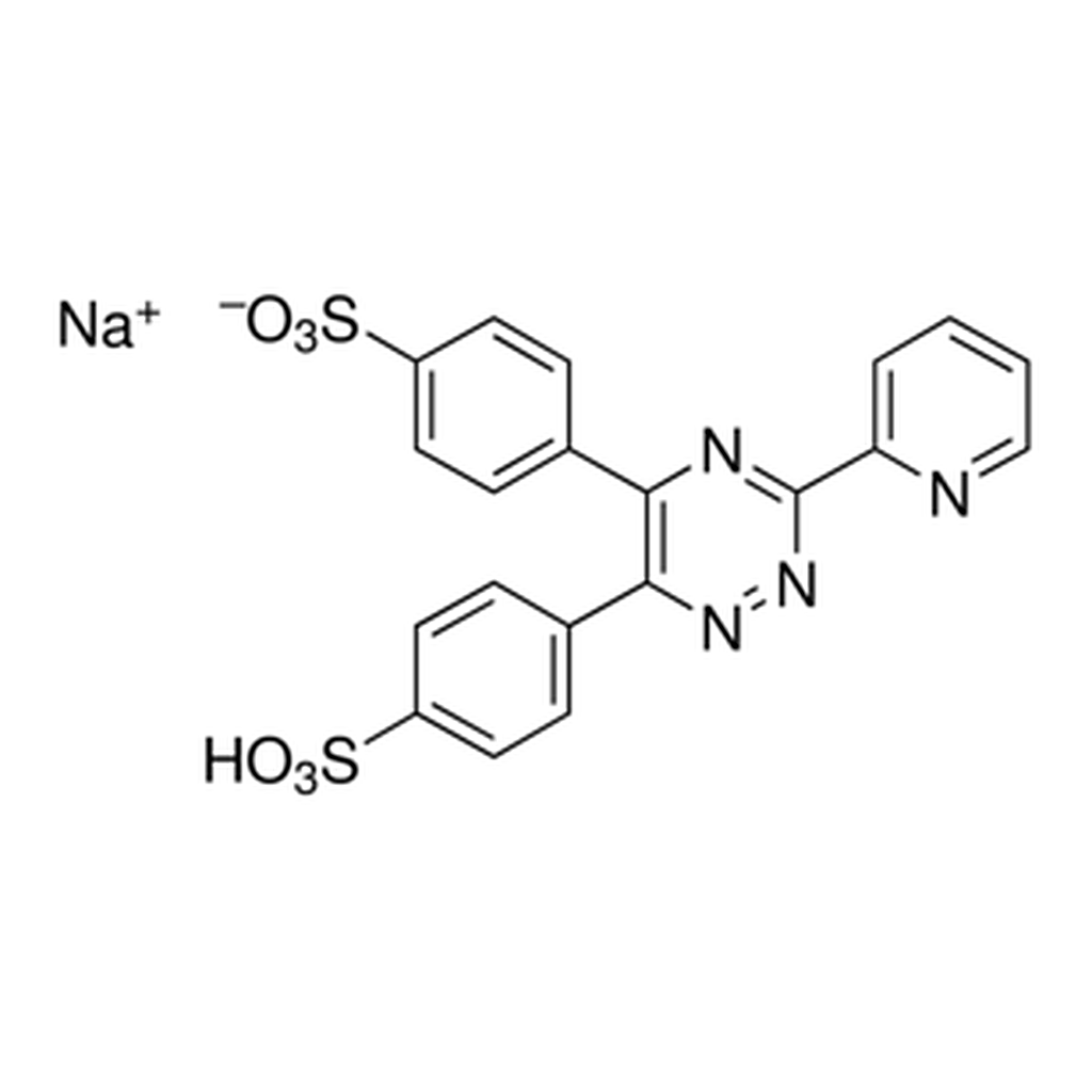 Merck 3-(2-Pyridyl)-5,6-diphenyl-1,2,4-triazine-4′,4′′-disulfonic acid sodium salt
