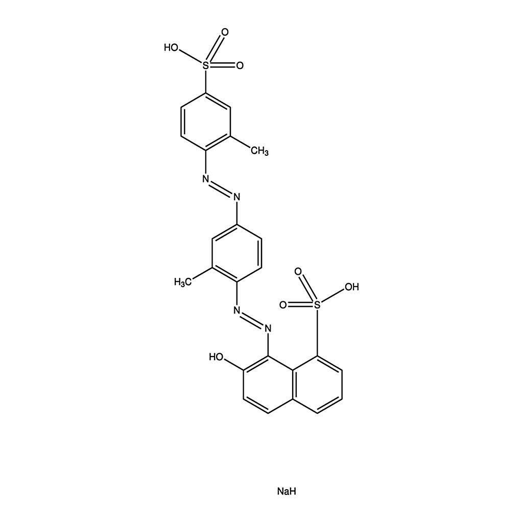 Merck Crocein Scarlet 7B