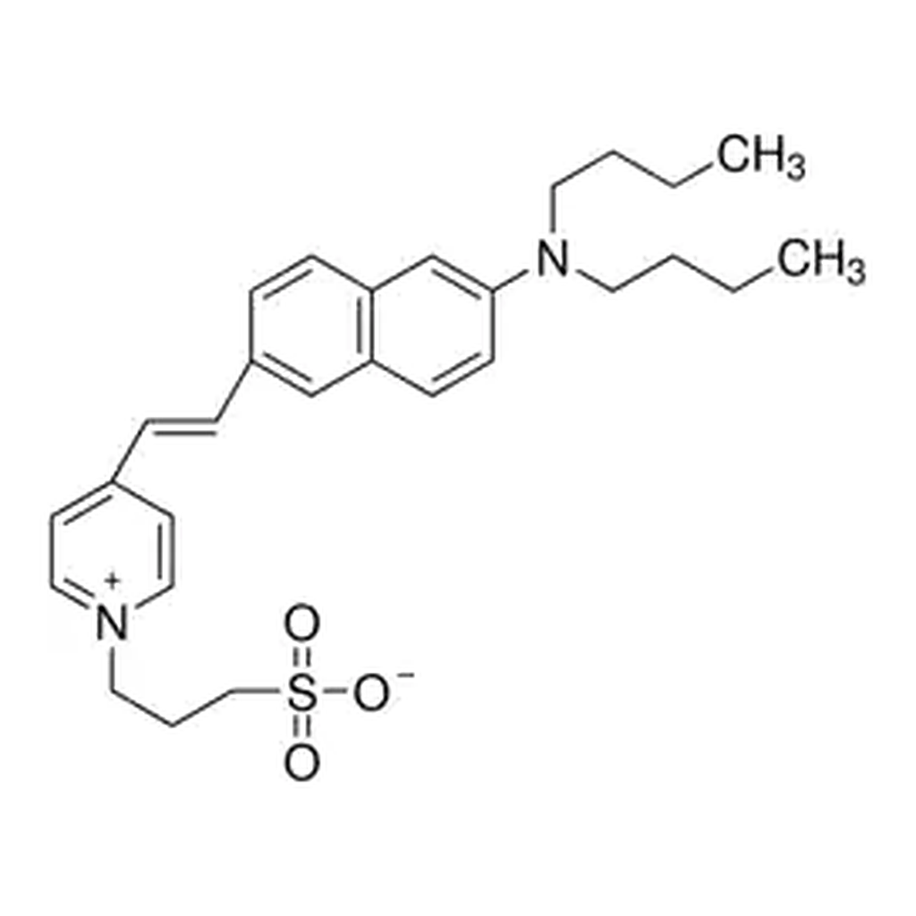 Merck 4-(2-(6-(Dibutylamino)-2-naphthalenyl)ethenyl)-1-(3-sulfopropyl)pyridinium hydroxide inner salt