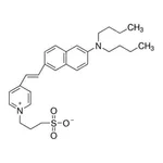 Merck 4-(2-(6-(Dibutylamino)-2-naphthalenyl)ethenyl)-1-(3-sulfopropyl)pyridinium hydroxide inner salt