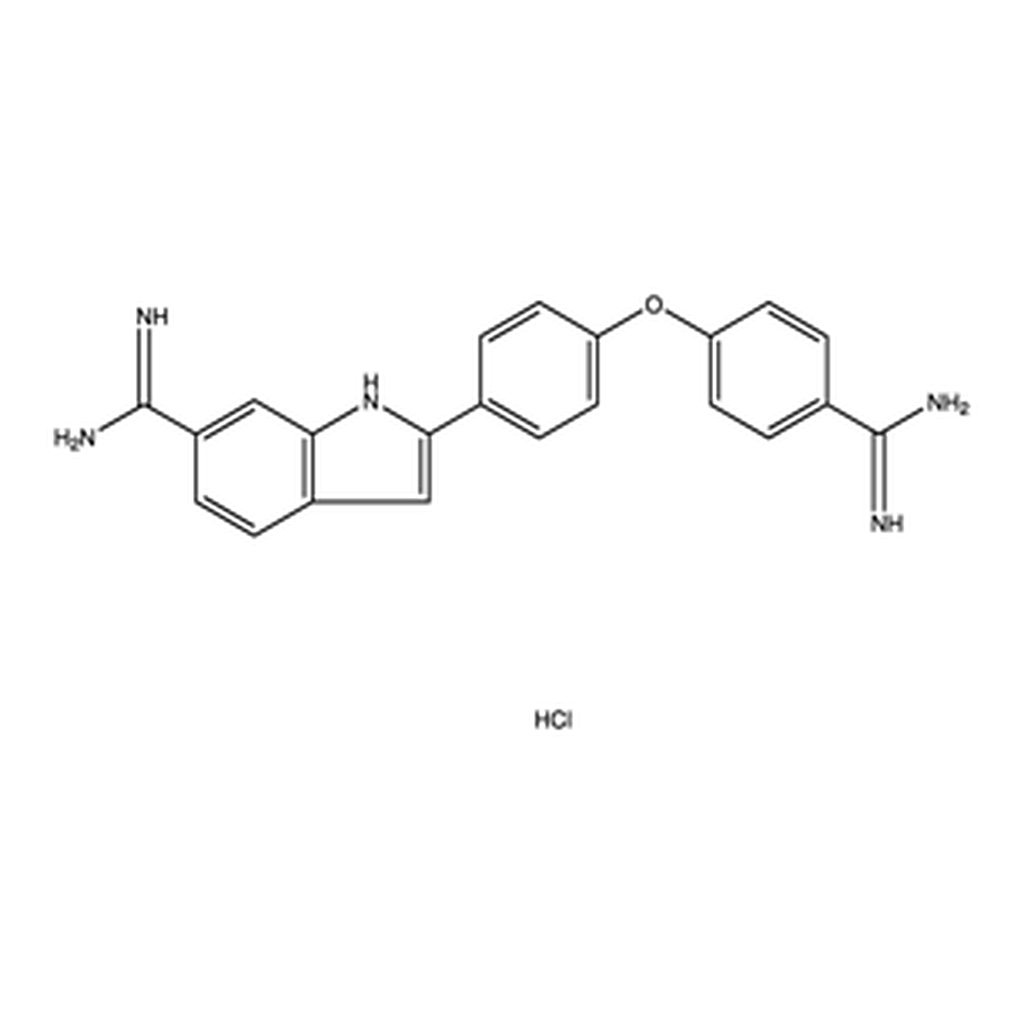 Merck p-Amidinophenyl p-(6-amidino-2-indolyl)phenyl ether dihydrochloride