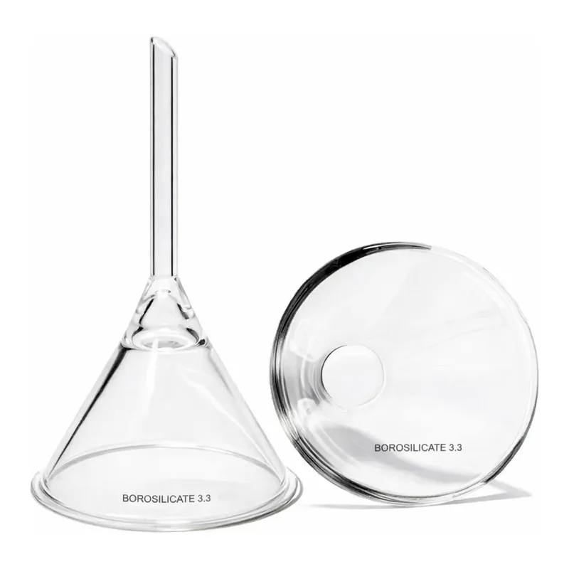 Merck Pyrex Filter funnel with sintered glass disc