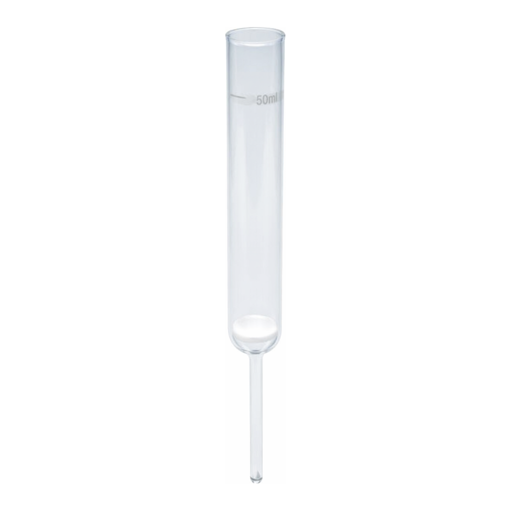 Merck Pyrex Filter funnel cylindrical, with sintered glass disc