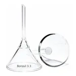 Merck Pyrex Filter funnel with sintered glass disc