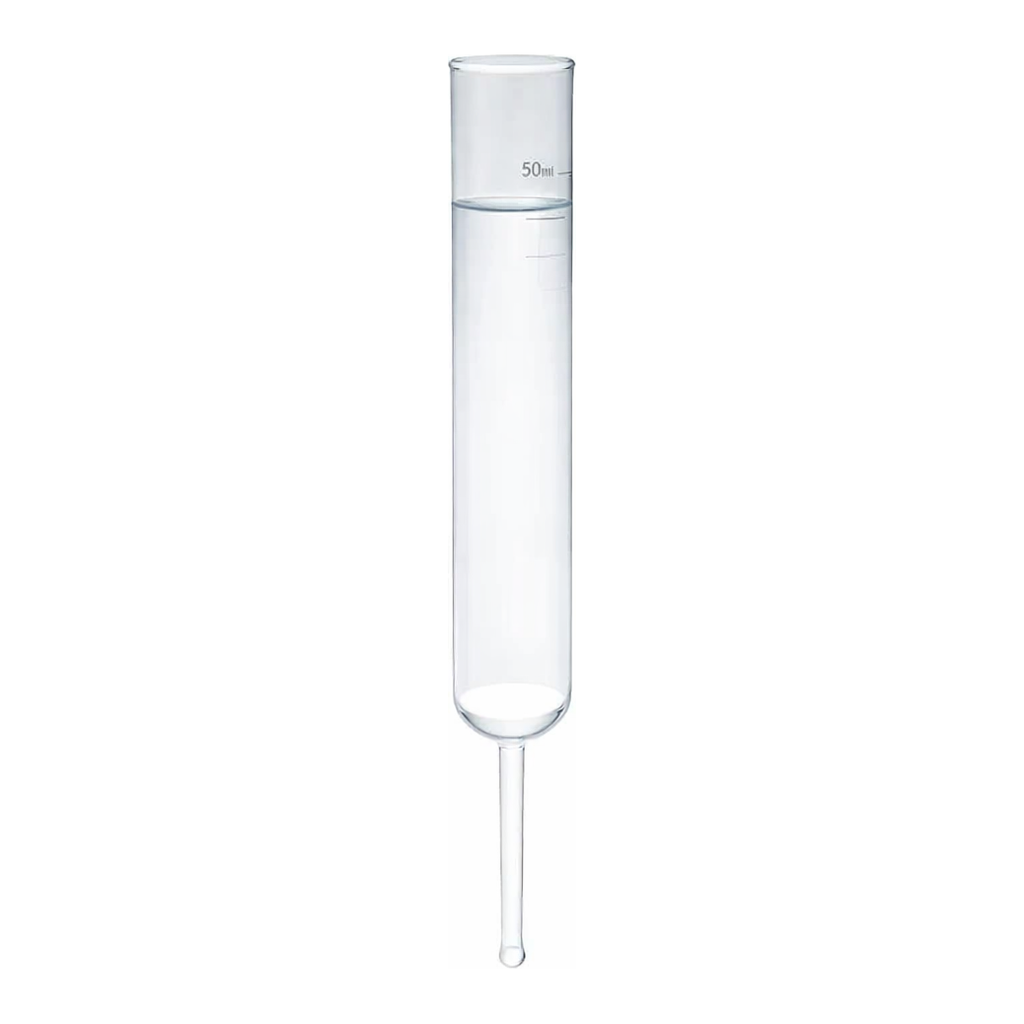 Merck Pyrex Filter funnel cylindrical, with sintered glass disc