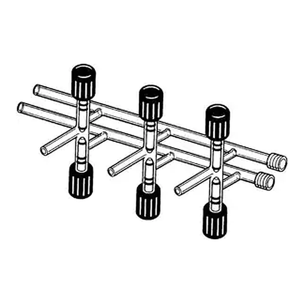 Merck ACE Manifold with threaded stopcocks