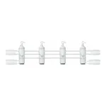 Merck Aldrich dual-bank vacuum manifold with glass hosebarb stopcocks and jointed ends