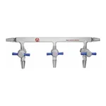 Merck Aldrich single bank manifold with PTFE stopcocks