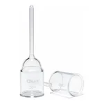 Merck Pyrex Büchner filter funnels with sintered disc