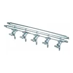Merck Synthware all-glass vacuum/inert gas manifold with hollow high vacuum stopcocks