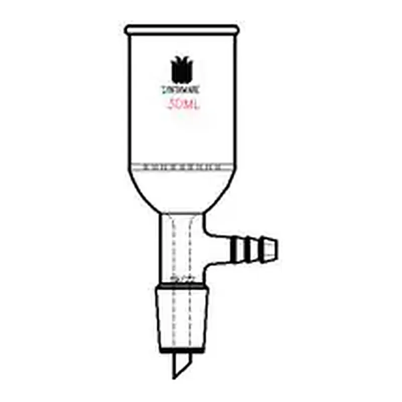 Merck Synthware filter funnel with perforated plate