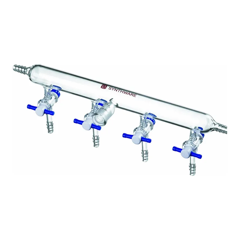Merck Synthware nitrogen/argon line manifold with PTFE stopcocks