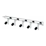 Merck Synthware Vacuum/Inert Gas Manifold with double bank and high vacuum valves