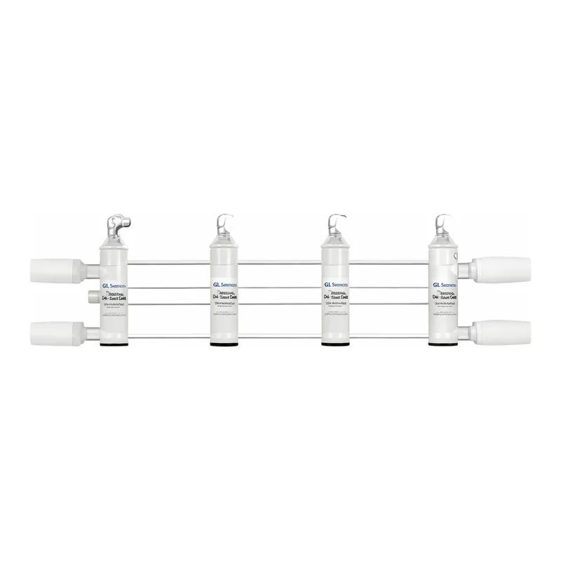 Merck Aldrich dual-bank vacuum manifold with glass hosebarb stopcocks and jointed ends