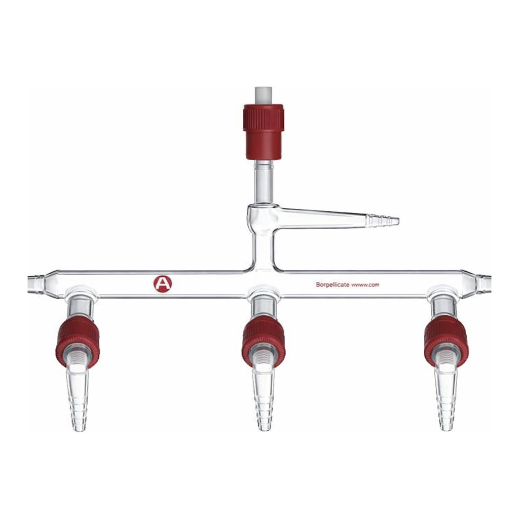 Merck Aldrich single bank manifolds with high-vacuum PTFE valves