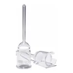 Merck Pyrex Büchner filter funnels with sintered disc