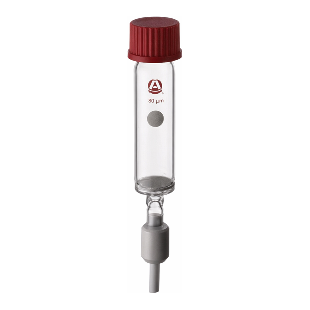 Merck Aldrich System 45 vessel with cap and fritted disc