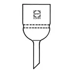 Merck Duran sintered disc filter funnel