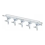 Merck Synthware all-glass vacuum/inert gas manifold with hollow high vacuum stopcocks