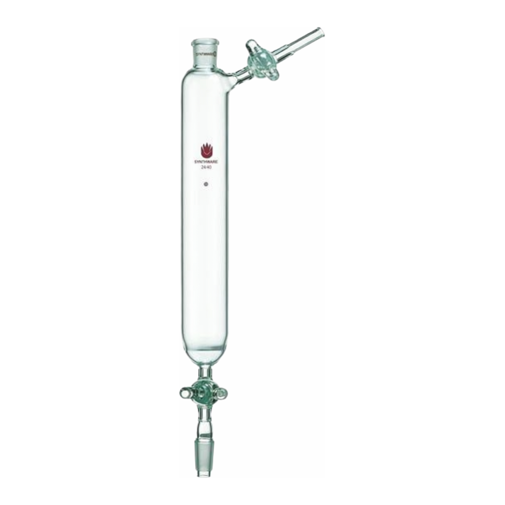 Merck Synthware filter funnel with glass stopcocks