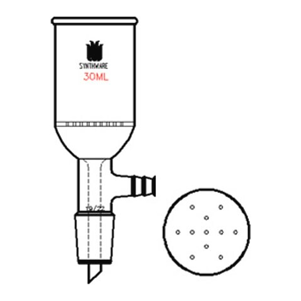 Merck SynthwareBuchner funnel with perforated plate
