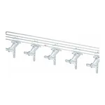 Merck Synthware all-glass vacuum/inert gas manifold with solid high vacuum stopcocks
