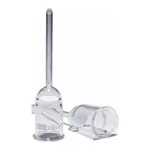 Merck Pyrex Büchner filter funnels with sintered disc
