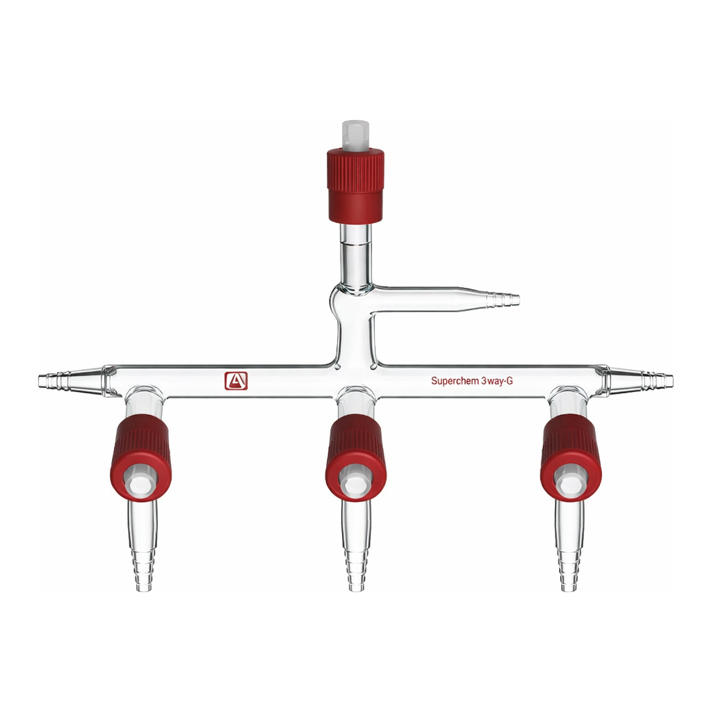 Merck Aldrich single bank manifolds with high-vacuum PTFE valves