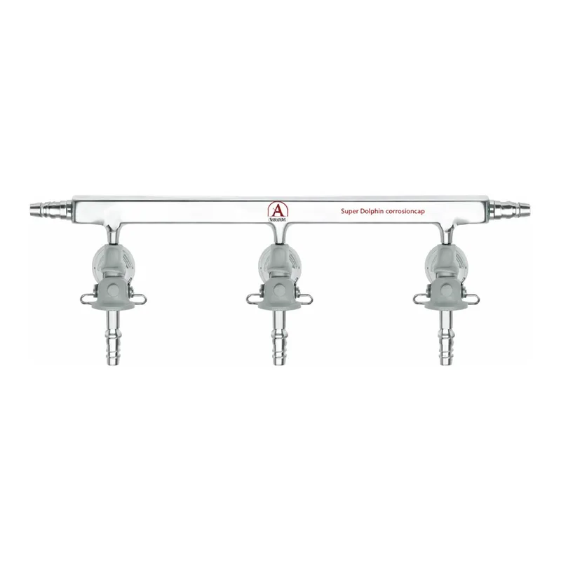 Merck Aldrich single bank manifold with glass stopcocks
