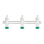 Merck Aldrich single bank manifold with 1 hose connection and 1 closed end