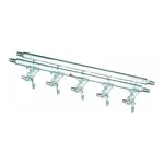 Merck Synthware all-glass vacuum/inert gas manifold with solid high vacuum stopcocks