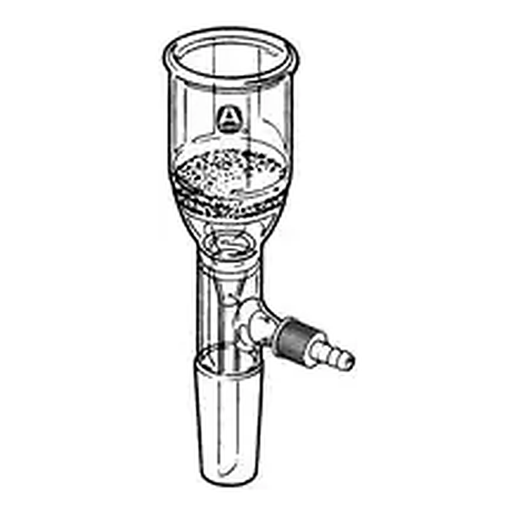Merck Aldrich Buchner funnel with joint and SafetyBarb hose connector