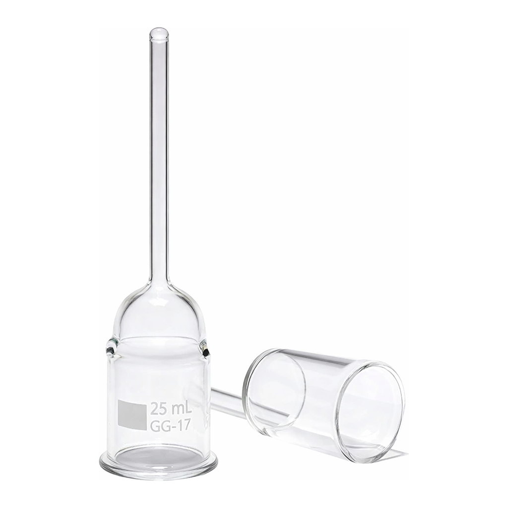 Merck Pyrex Büchner filter funnels with sintered disc