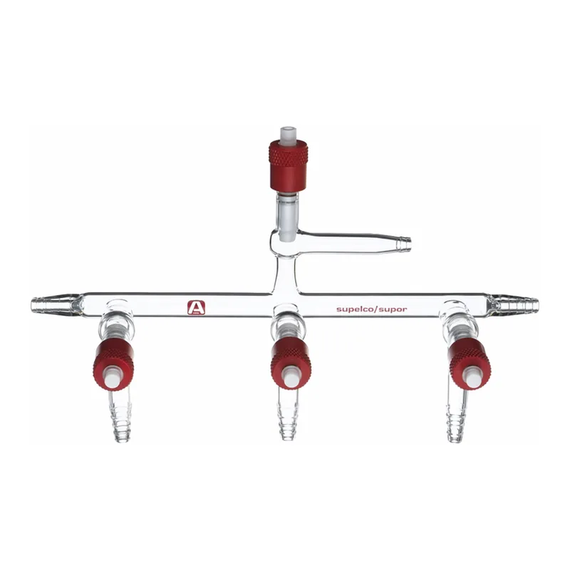 Merck Aldrich single bank manifolds with high-vacuum PTFE valves