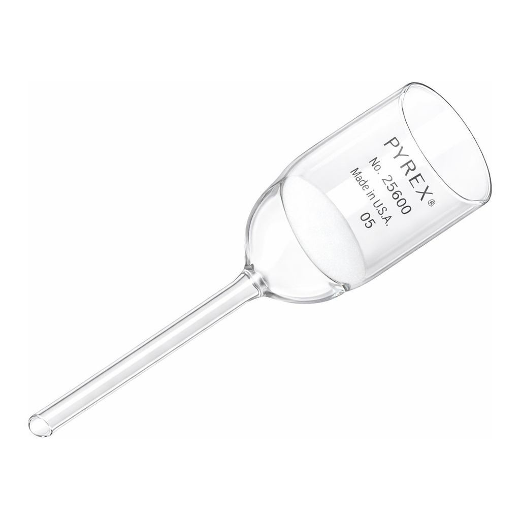 Merck Pyrex Buchner funnel with fritted disc