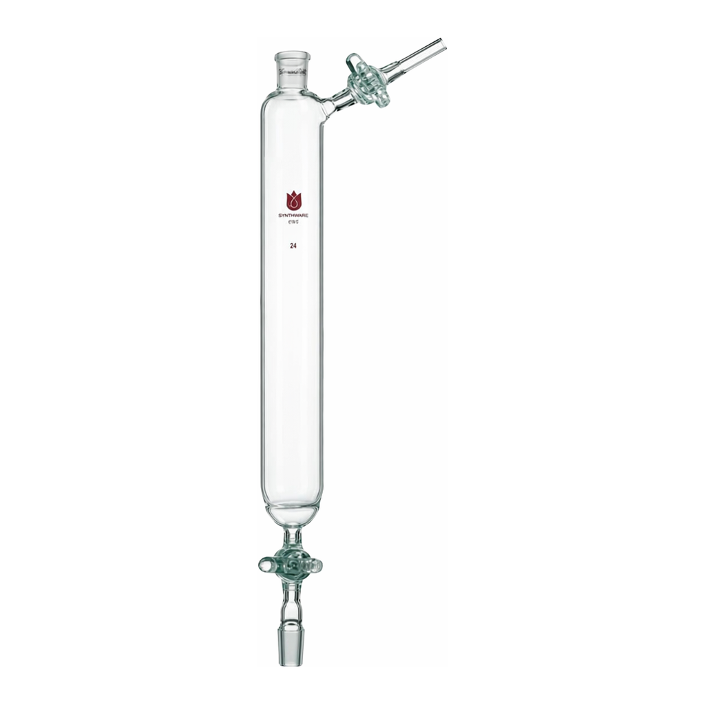 Merck Synthware filter funnel with glass stopcocks