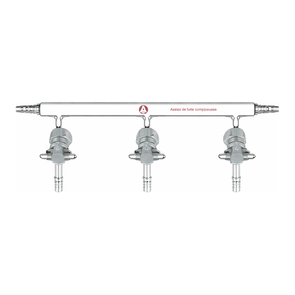 Merck Aldrich single bank manifold with glass stopcocks