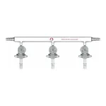Merck Aldrich single bank manifold with glass stopcocks