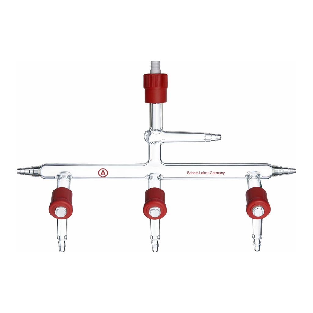 Merck Aldrich single bank manifolds with high-vacuum PTFE valves
