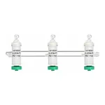 Merck Aldrich single bank manifold with 1 hose connection and 1 closed end