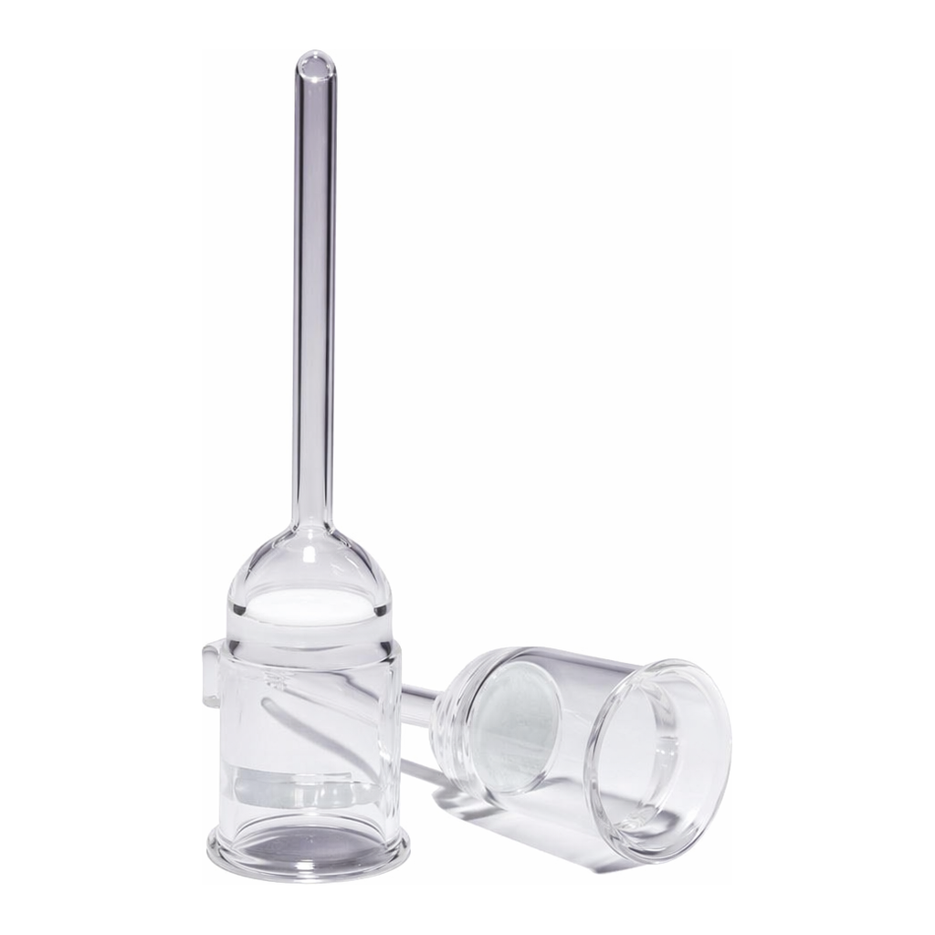 Merck Pyrex Büchner filter funnels with sintered disc